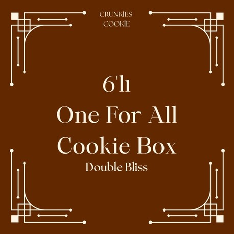 6'lı Double Bliss Cookie Box