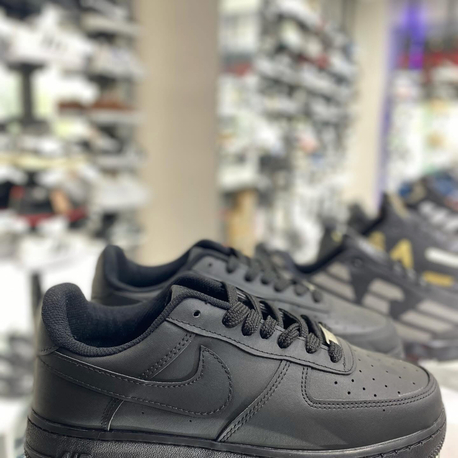 Nike Air Force 1 '07 – Full Siyah Sneakers