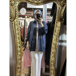 Tencel kumaş bambır ceket