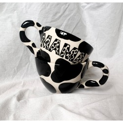 MAMA Mug - cow print -