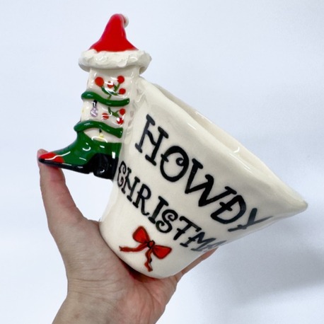Howdy Christmas Mug