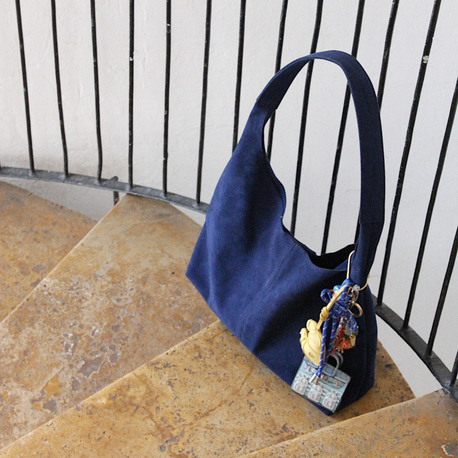 Coquette- suede cobalt