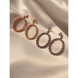 Gold - Silver Küpe