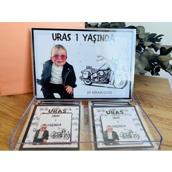 Kişiye Özel Tasarım Kare Magnet