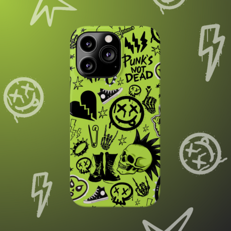 Punk is Not Dead Phone Case