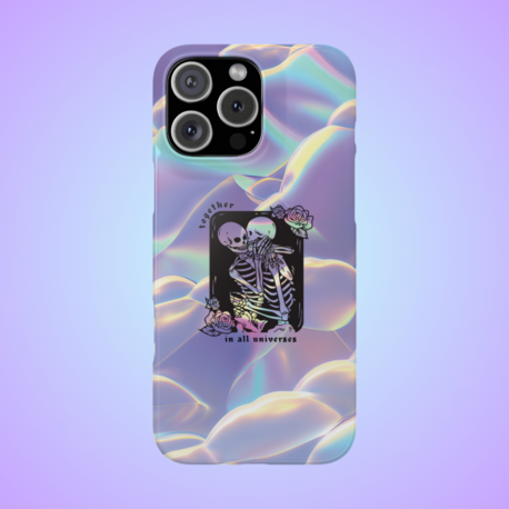 "Together in All Universes" Phone Case