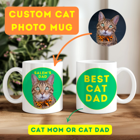 Best Cat Mom/ Best Cat Dad Mug