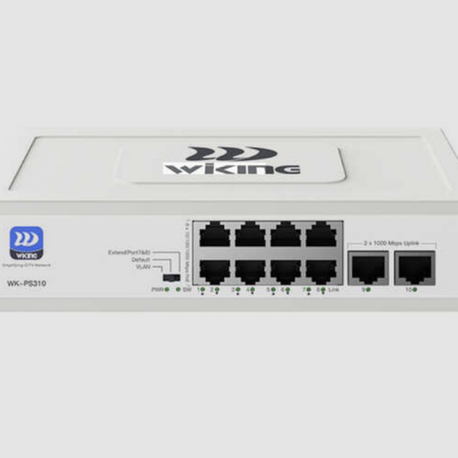 Wİ-TEK  8+2 PORT POE SWİTCH 100 Mbps