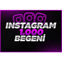 Instagram 1000 adet Yabancı Beğeni 