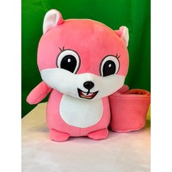 PEMBE SİNCAP LUE PELUŞ OYUNCAK 25CM