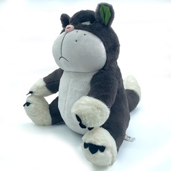 KIZGIN KEDİ SABRİ ANTRASİT 40 CM