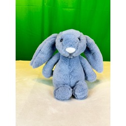 MAVİ UZUN KULAKLI PELUŞ TAVŞAN 75 CM 