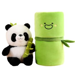 KUTUDA PANDA PELUŞ OYUNCAK 30CM