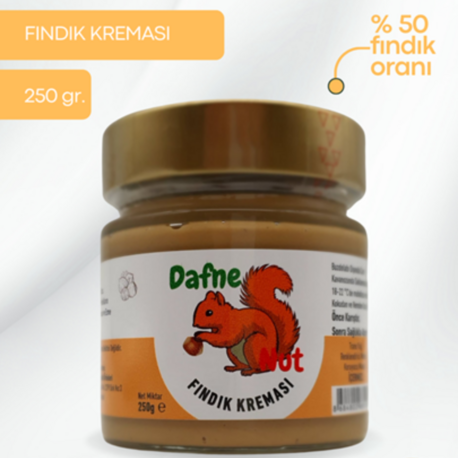 Fındık Kreması 250 gr. - Pürüzsüz Sürülebilir Yoğun Kıvam