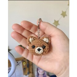 Bear keychain pattern 