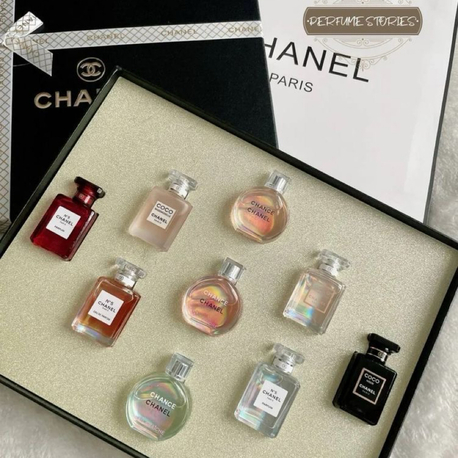 Chanel 9’lu Parfüm Seti 