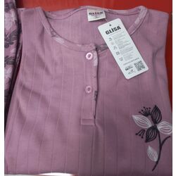 GLİSA kışlık  pijama takımı pamuklu fitille yumuşacık