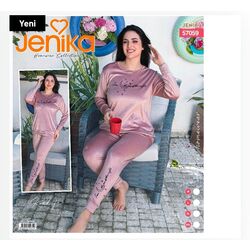 Jenika Kadife Tayt Takım