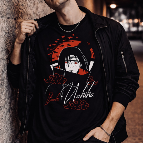 Naruto Itachi Uchiha Oversize Unisex T-Shirt