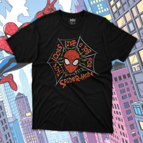 Spiderman Job DA-009 Oversize Unisex T-Shirt