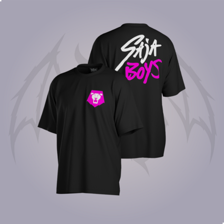 K-Pop Demon Hunters Saja Boys Logo Oversize Unisex T-Shirt