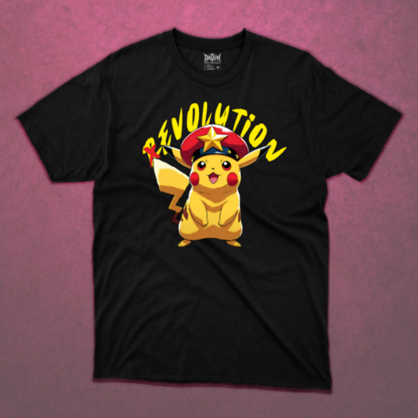 Pikachu Revolution DA-024 Oversize Unisex T-Shirt