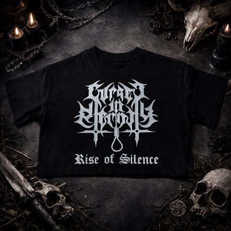 Cursed in Eternity Rise of Silence Crop T-Shirt 