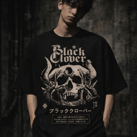 Black Clover Oversize Unisex T-Shirt