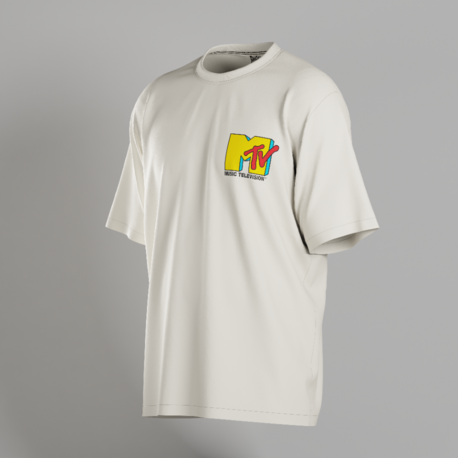 MTV Television Logo Oversize Unisex T-Shirt