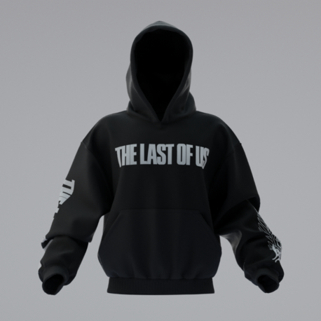 The Last of Us  Oversize Unisex Hoodie Kapüşonlu Sweatshirt