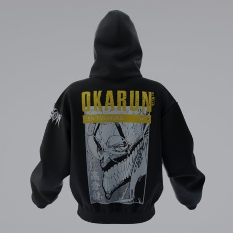 Dandadan Oversize Unisex Hoodie Kapüşonlu Sweatshirt