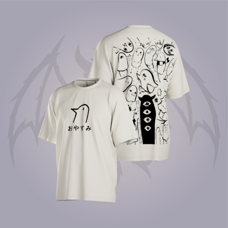 Punpun DA-10 Oversize Unisex T-Shirt