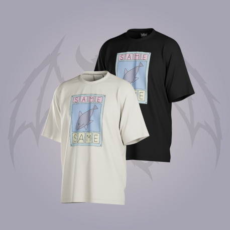 Nichijou Same Same Oversize Unisex T-Shirt