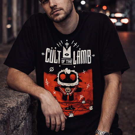  Cult of the Lamb (Alt-1) Oversize Unisex T-Shirt