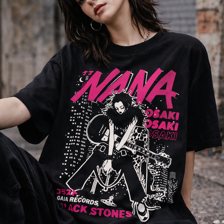Nana Black Stones Oversize Unisex T-Shirt 