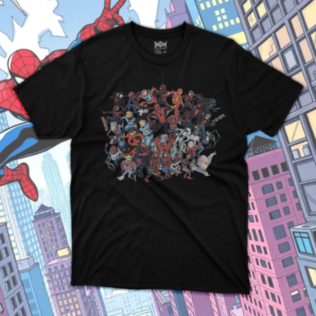 Spiderman Versions DA-001 Oversize Unisex T-Shirt