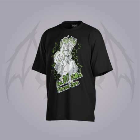 DR Stone 10 Billion Percent Oversize Unisex T-Shirt
