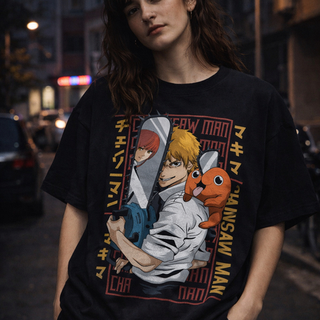 Chainsaw Man DW2 Oversize Unisex T-Shirt