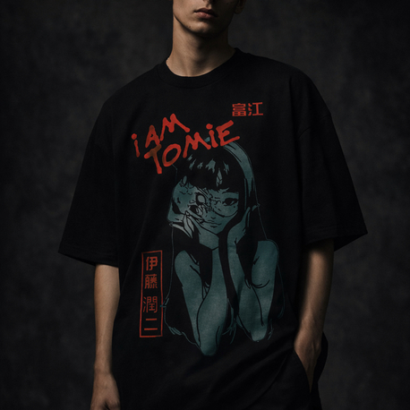 Junji Ito Horror Tomie Oversize Unisex T-Shirt