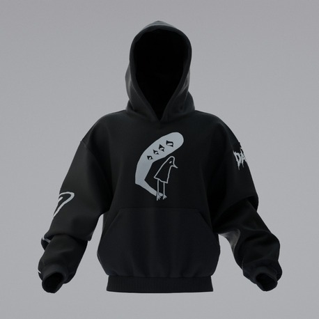 Punpun Oversize Unisex Hoodie Kapüşonlu Sweatshirt