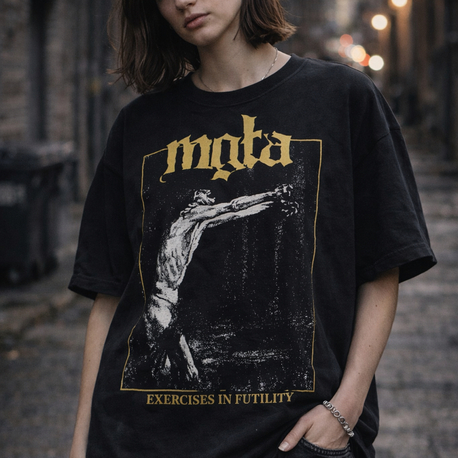 Mgla Exercises in Futility Oversize Unisex T-Shirt