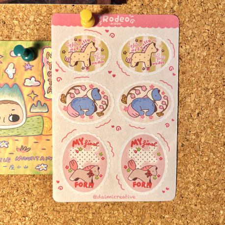 Rodeo Sticker Sheet