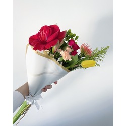 Küçük Boy Damask Çiçek Buketi