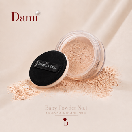 Transparan Makyaj Sabitleyici Matlaştırıcı Toz Pudra -  Loose Powder