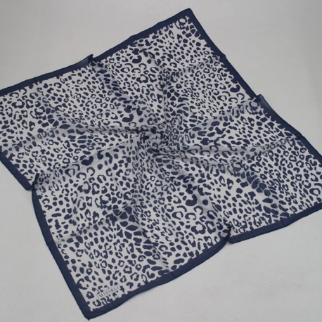 Leopar Desenli Şifon Eşarp
