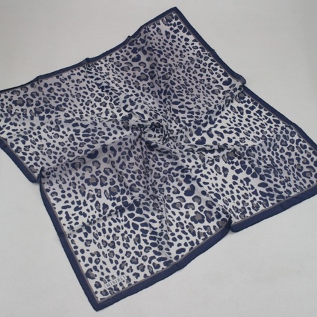 Leopar Desenli Şifon Eşarp