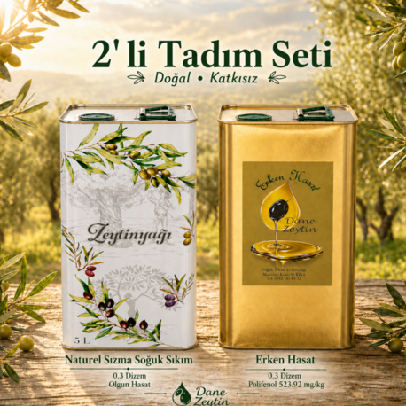 2'li Tadım Seti 10 LT (Naturel Sızma + Erken Hasat)