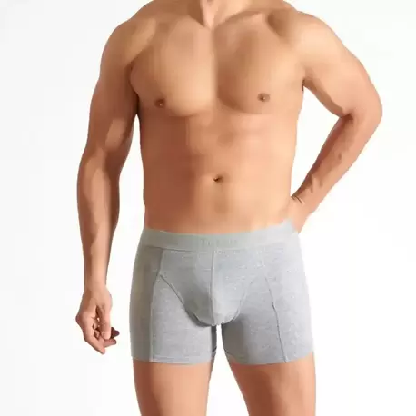Tutku Erkek Elastan Boxer – Gri | 6’lı Premium Konfor Seti