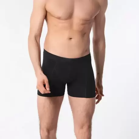 Tutku Erkek Elastan Boxer – Siyah | 6’lı Premium Konfor Seti