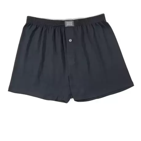 Tutku Erkek Penye Düz Boxer – Füme | 6’lı %100 Pamuk Konfor Seti